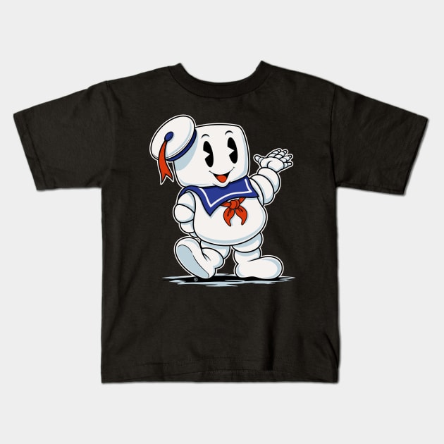 RETRO STAY-PUFT Kids T-Shirt by FernandoSala